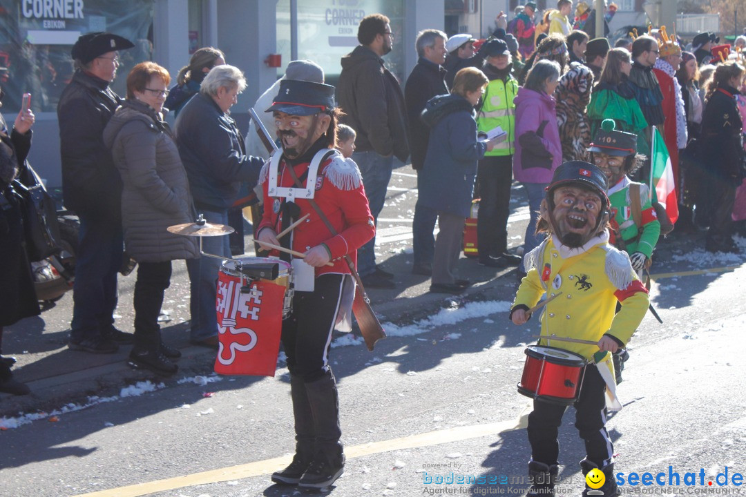 Fasnachtsumzug: Ebikon - Schweiz, 13.02.2018