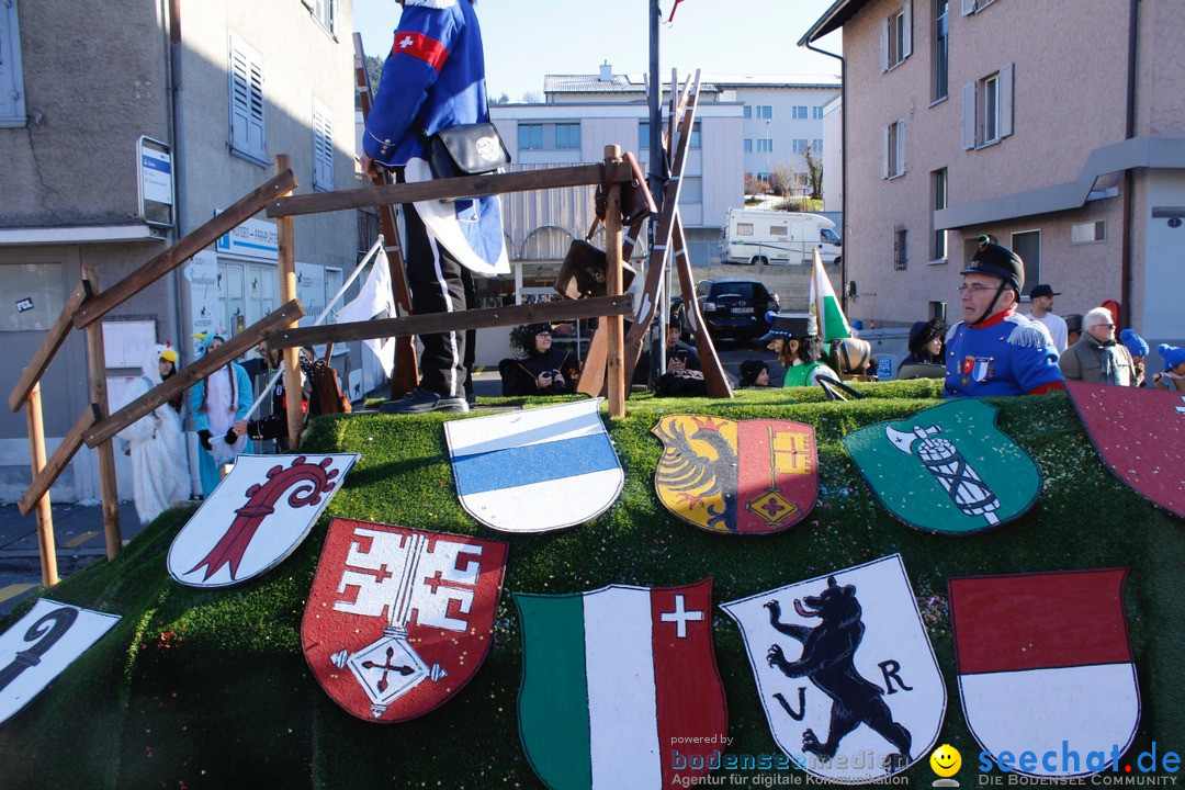 Fasnachtsumzug: Ebikon - Schweiz, 13.02.2018