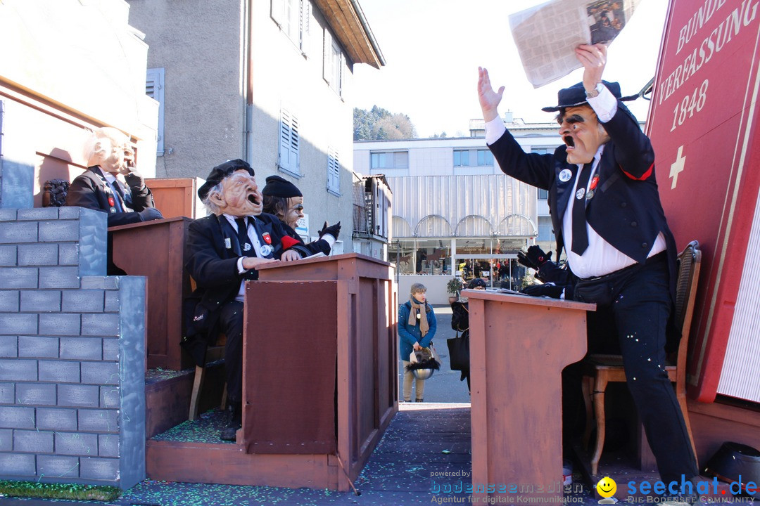 Fasnachtsumzug: Ebikon - Schweiz, 13.02.2018