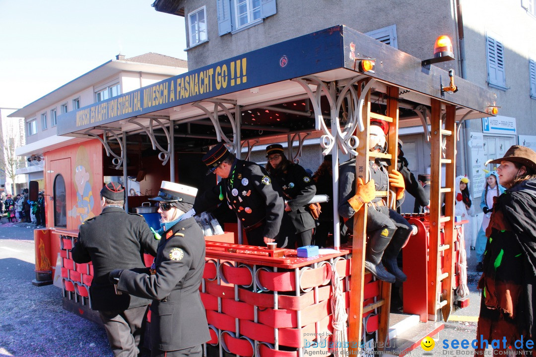 Fasnachtsumzug: Ebikon - Schweiz, 13.02.2018