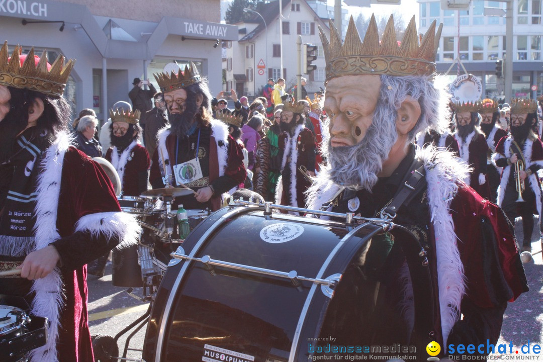 Fasnachtsumzug: Ebikon - Schweiz, 13.02.2018