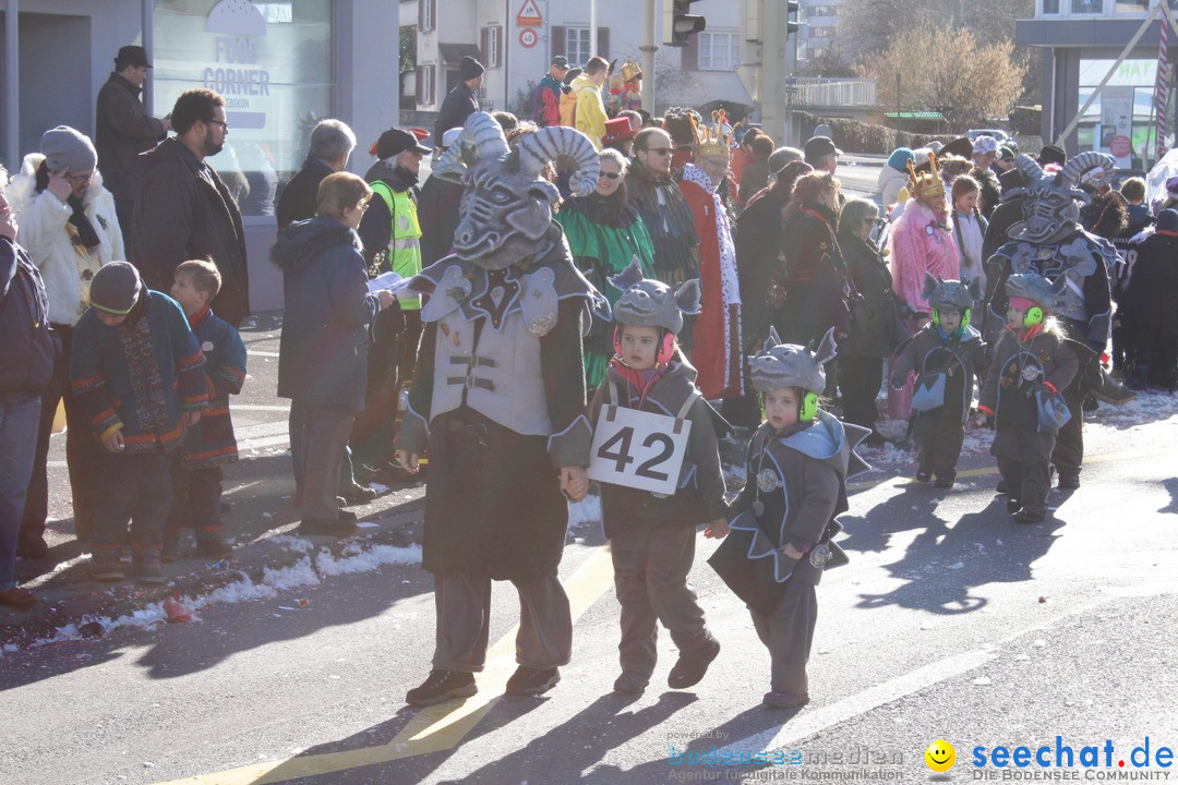 Fasnachtsumzug: Ebikon - Schweiz, 13.02.2018