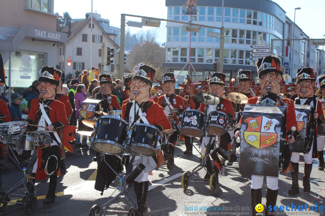 Fasnachtsumzug: Ebikon - Schweiz, 13.02.2018