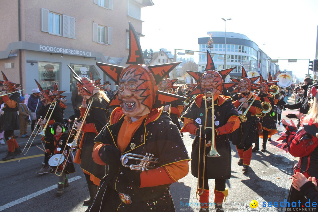 Fasnachtsumzug: Ebikon - Schweiz, 13.02.2018