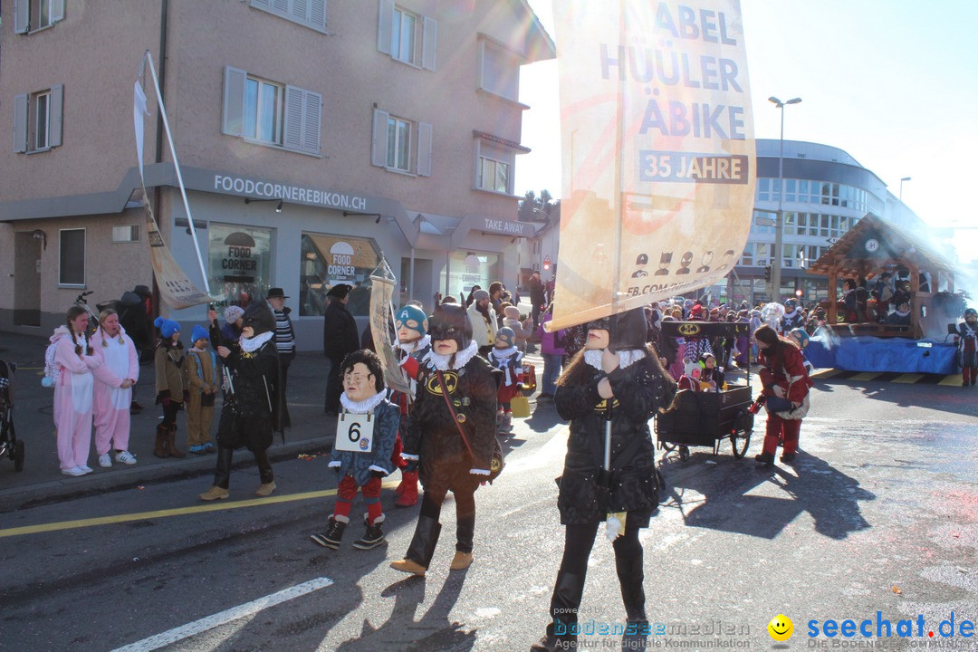 Fasnachtsumzug: Ebikon - Schweiz, 13.02.2018