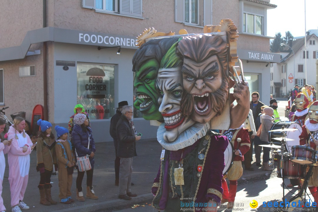 Fasnachtsumzug: Ebikon - Schweiz, 13.02.2018