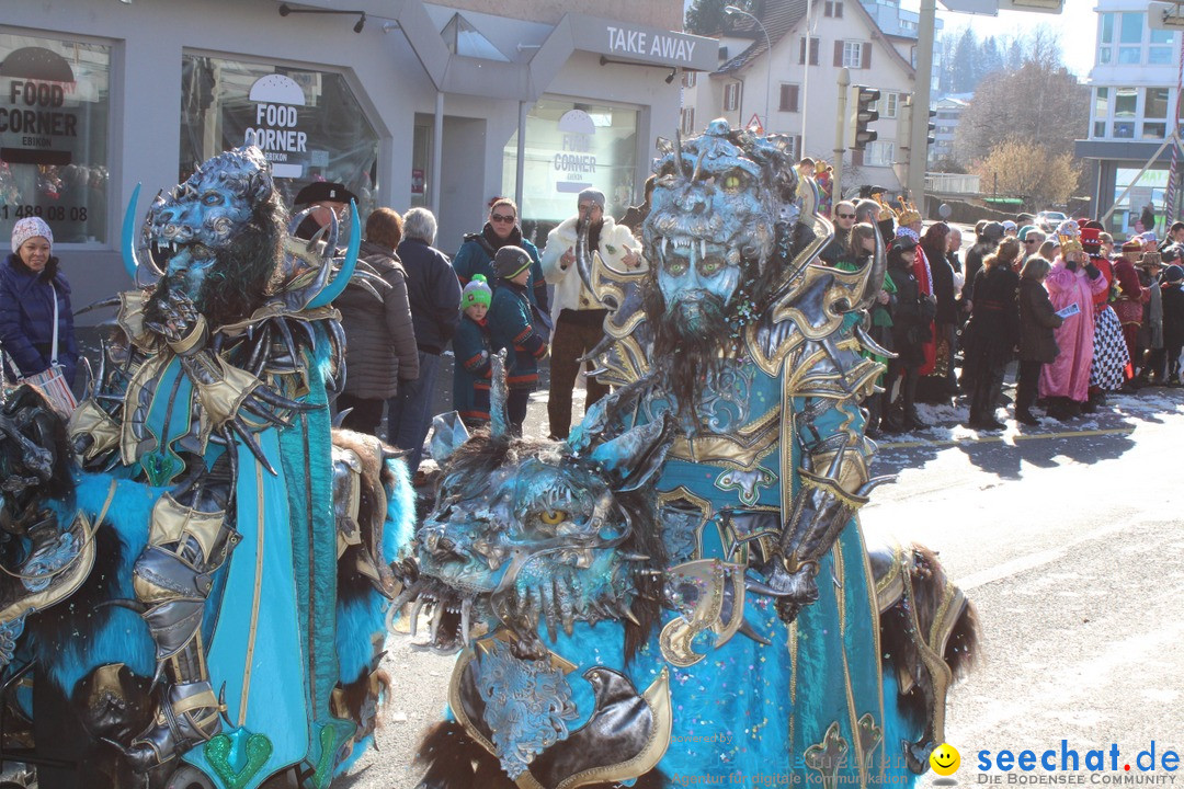 Fasnachtsumzug: Ebikon - Schweiz, 13.02.2018