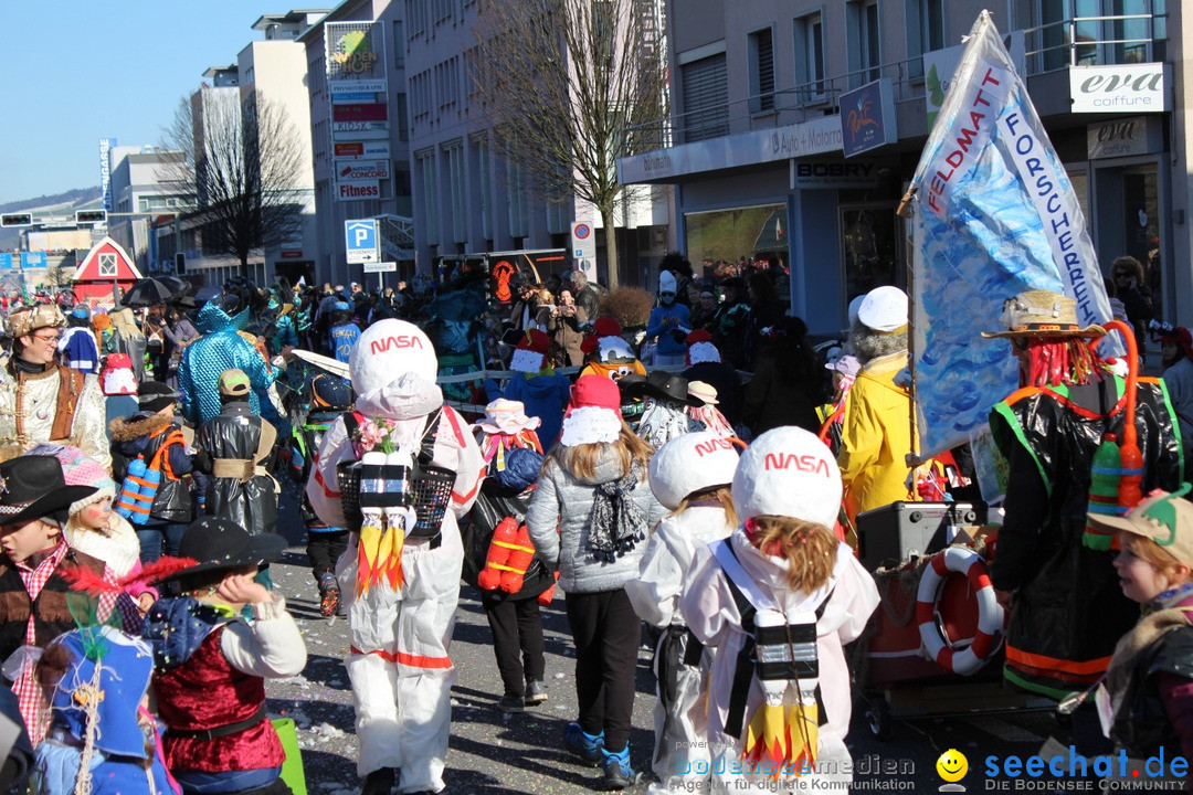 Fasnachtsumzug: Ebikon - Schweiz, 13.02.2018