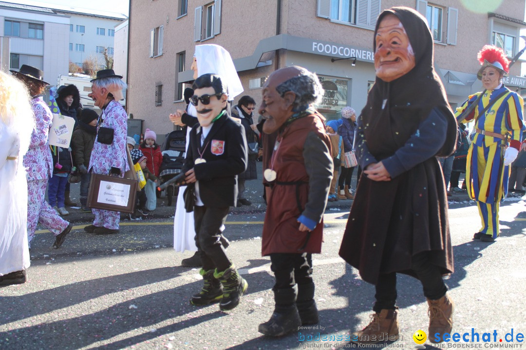 Fasnachtsumzug: Ebikon - Schweiz, 13.02.2018