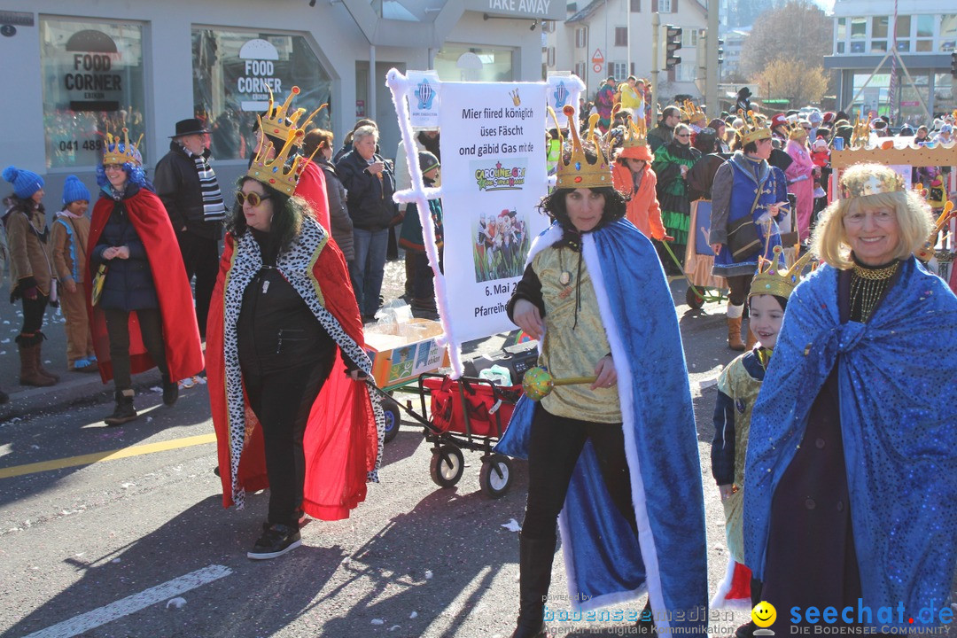 Fasnachtsumzug: Ebikon - Schweiz, 13.02.2018