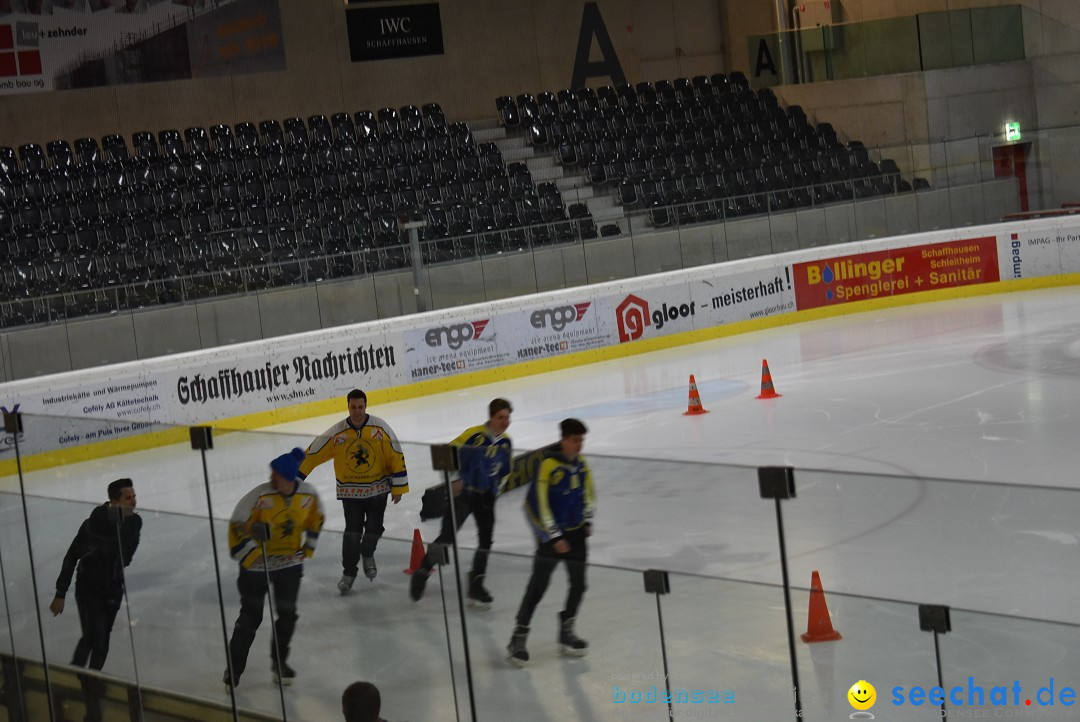 EHC Schaffhausen - EISHOCKEY TRAINING: Schaffhausen, 16.02.2018