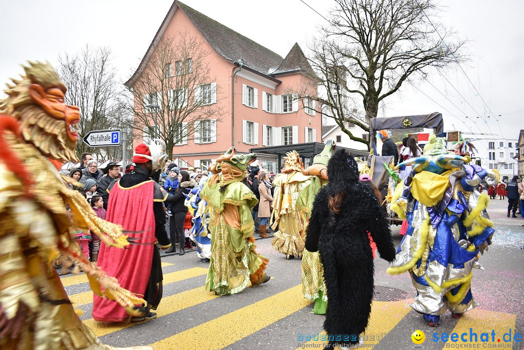 Fasnachtsumzug: Neuhausen - Schweiz, 18.02.2018