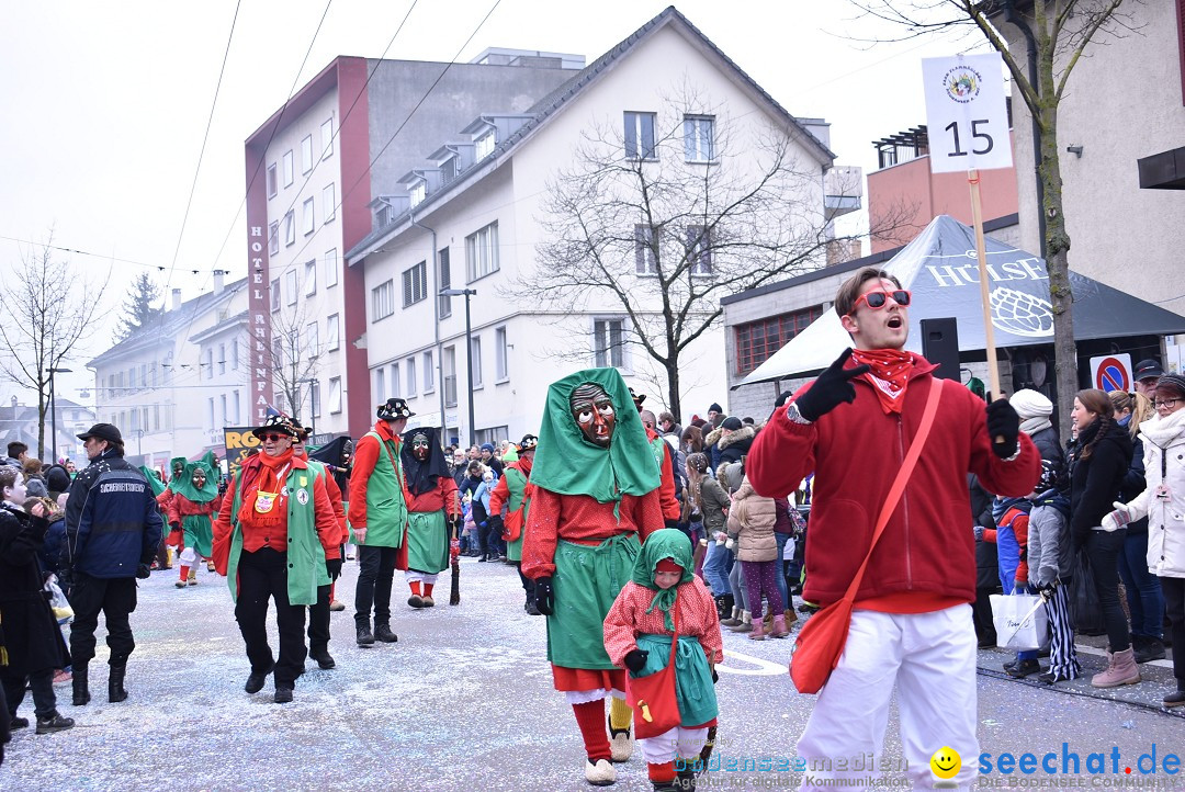 Fasnachtsumzug: Neuhausen - Schweiz, 18.02.2018