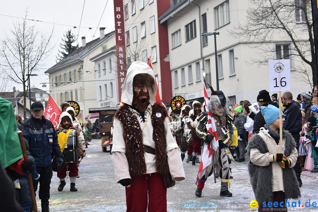 Fasnachtsumzug: Neuhausen - Schweiz, 18.02.2018