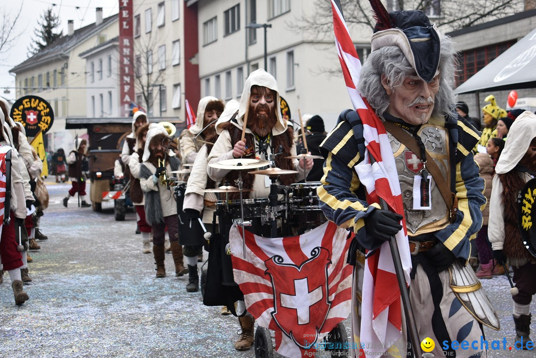 Fasnachtsumzug: Neuhausen - Schweiz, 18.02.2018