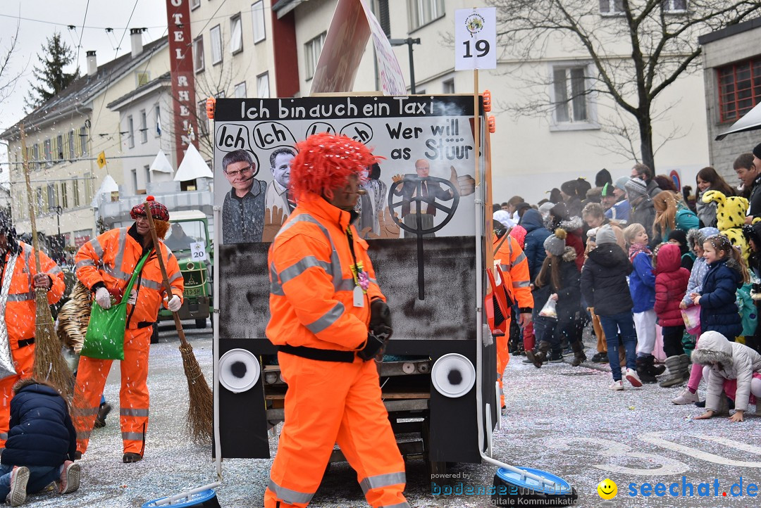 Fasnachtsumzug: Neuhausen - Schweiz, 18.02.2018