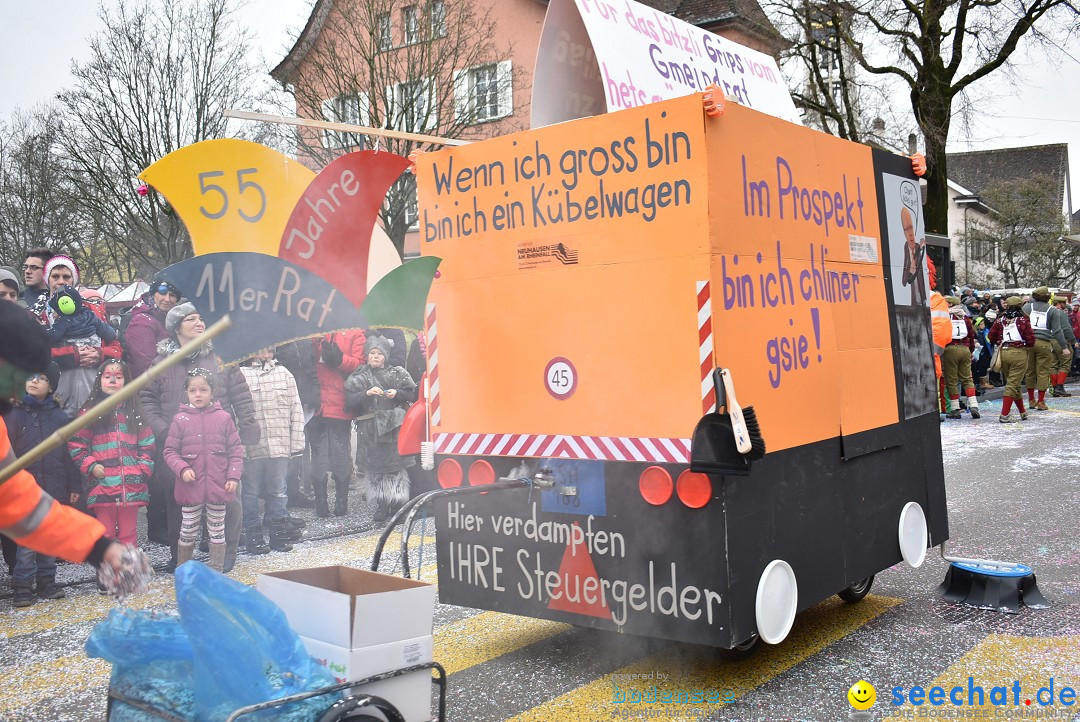 Fasnachtsumzug: Neuhausen - Schweiz, 18.02.2018