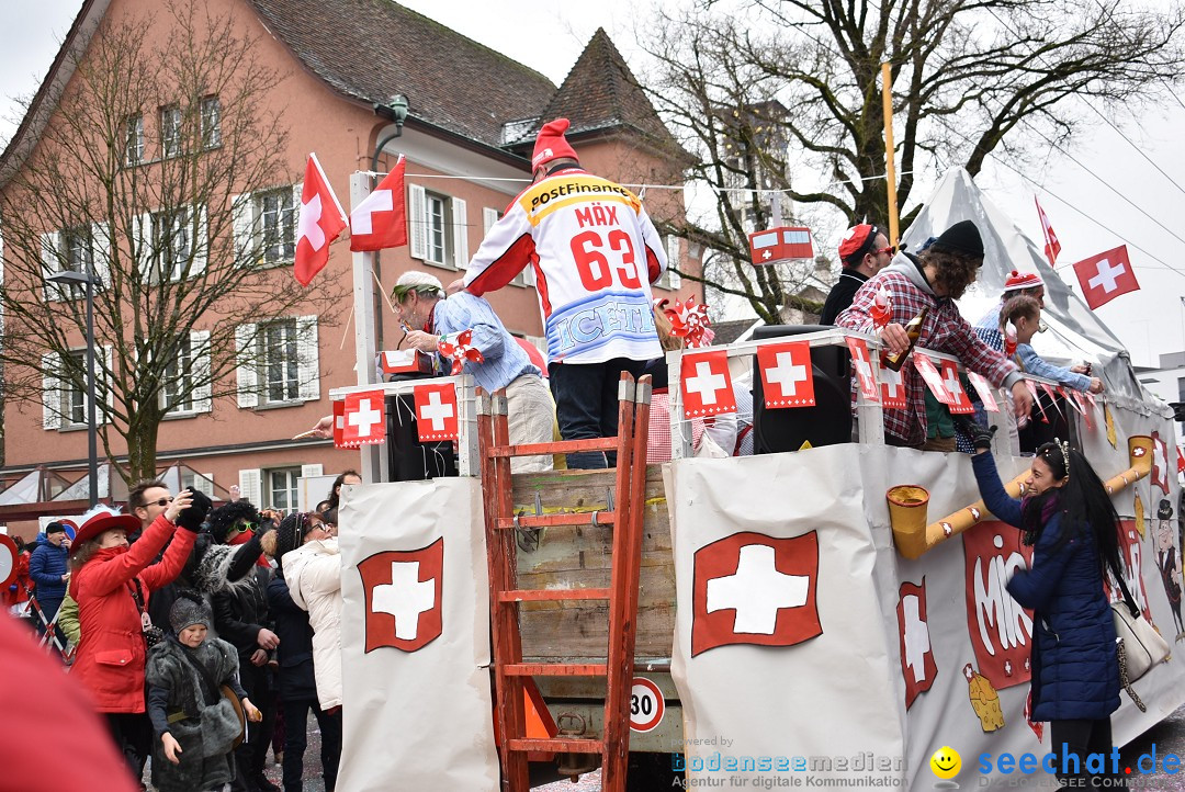 Fasnachtsumzug: Neuhausen - Schweiz, 18.02.2018