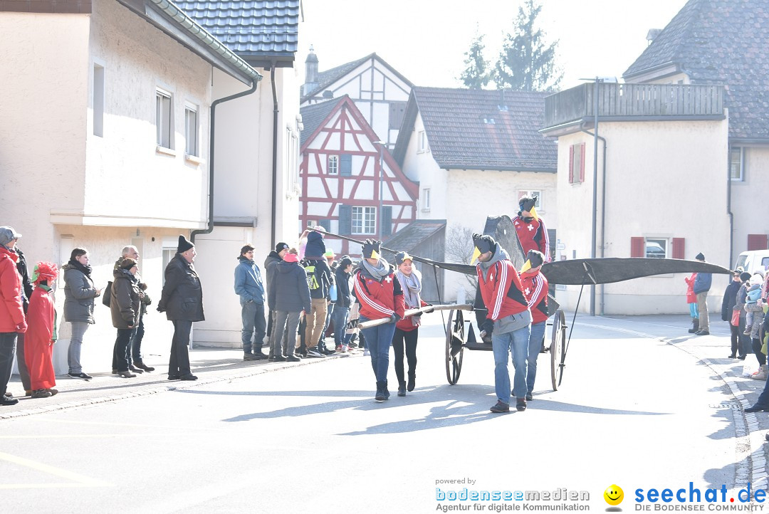 Fasnachtsumzug: Berlingen - Schweiz, 24.02.2018