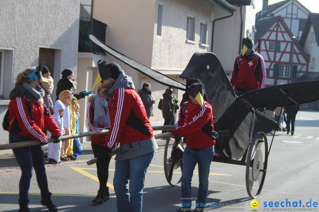 Fasnachtsumzug: Berlingen - Schweiz, 24.02.2018