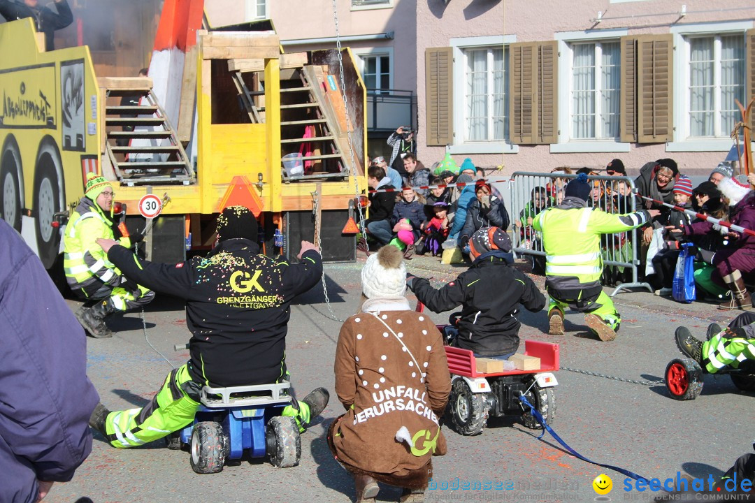 Fasnachtsumzug: Berlingen - Schweiz, 24.02.2018