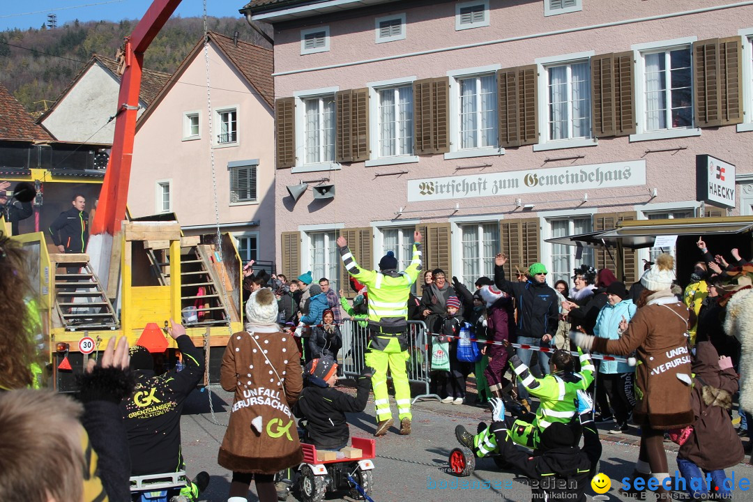 Fasnachtsumzug: Berlingen - Schweiz, 24.02.2018