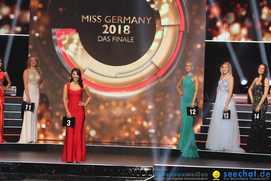 Miss Germany Wahl 2018 - Europa-Park: Rust, 24.02.2018