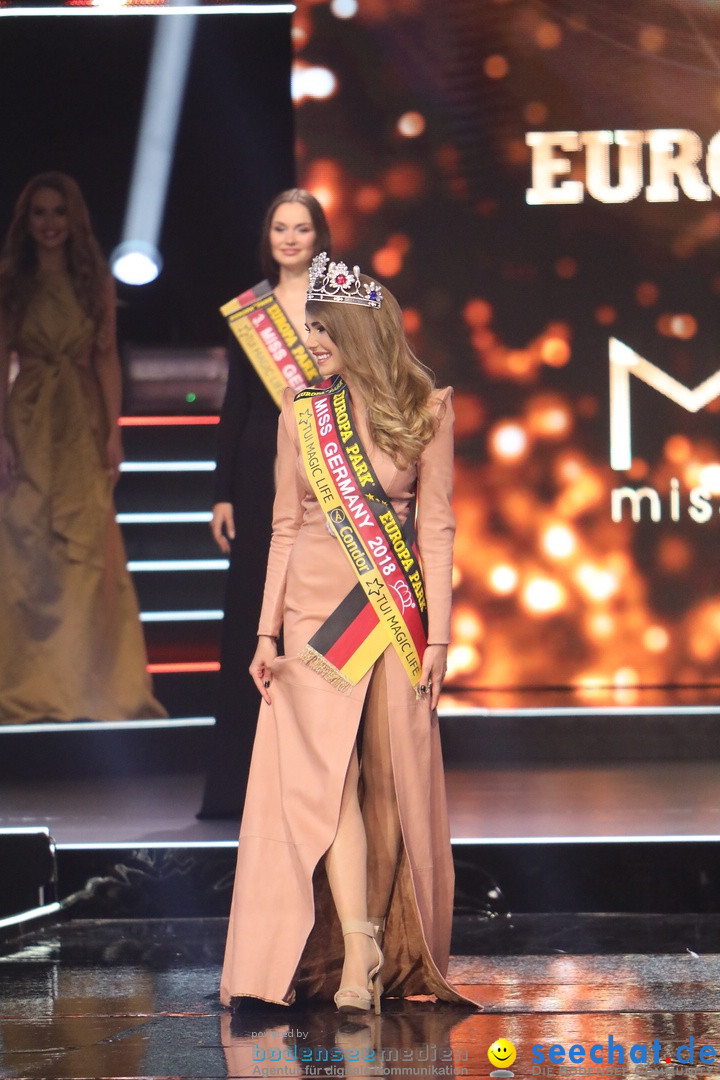 Miss Germany Wahl 2018 - Europa-Park: Rust, 24.02.2018