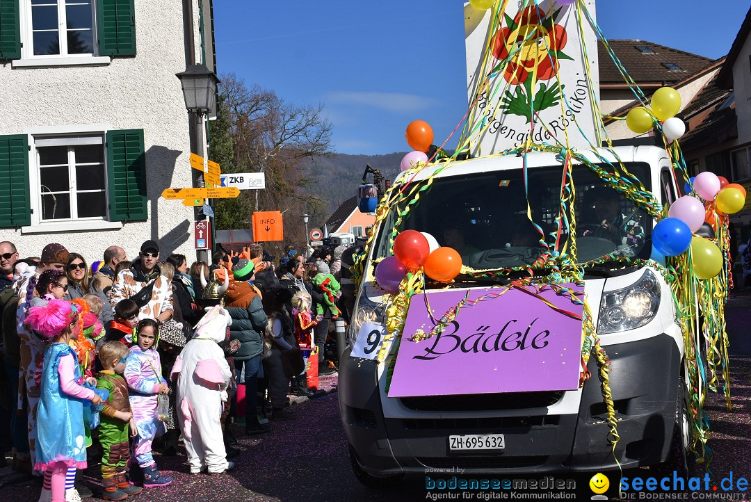 Fasnachtsumzug: Rorbas-Embrach - Schweiz, 04.03.2018