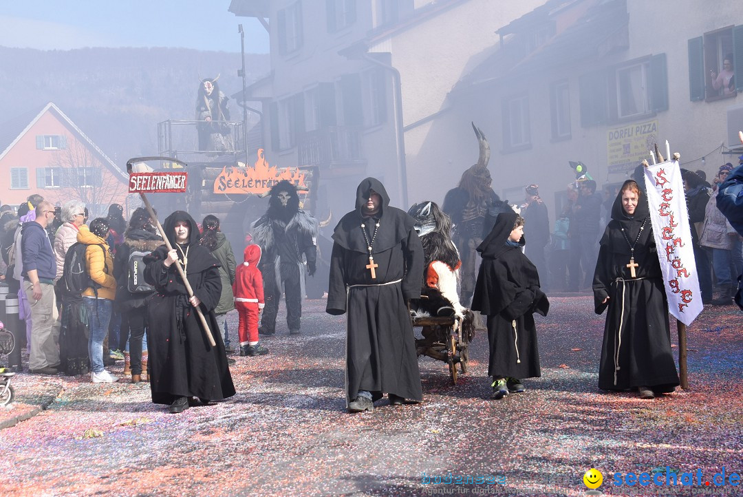 Fasnachtsumzug: Rorbas-Embrach - Schweiz, 04.03.2018