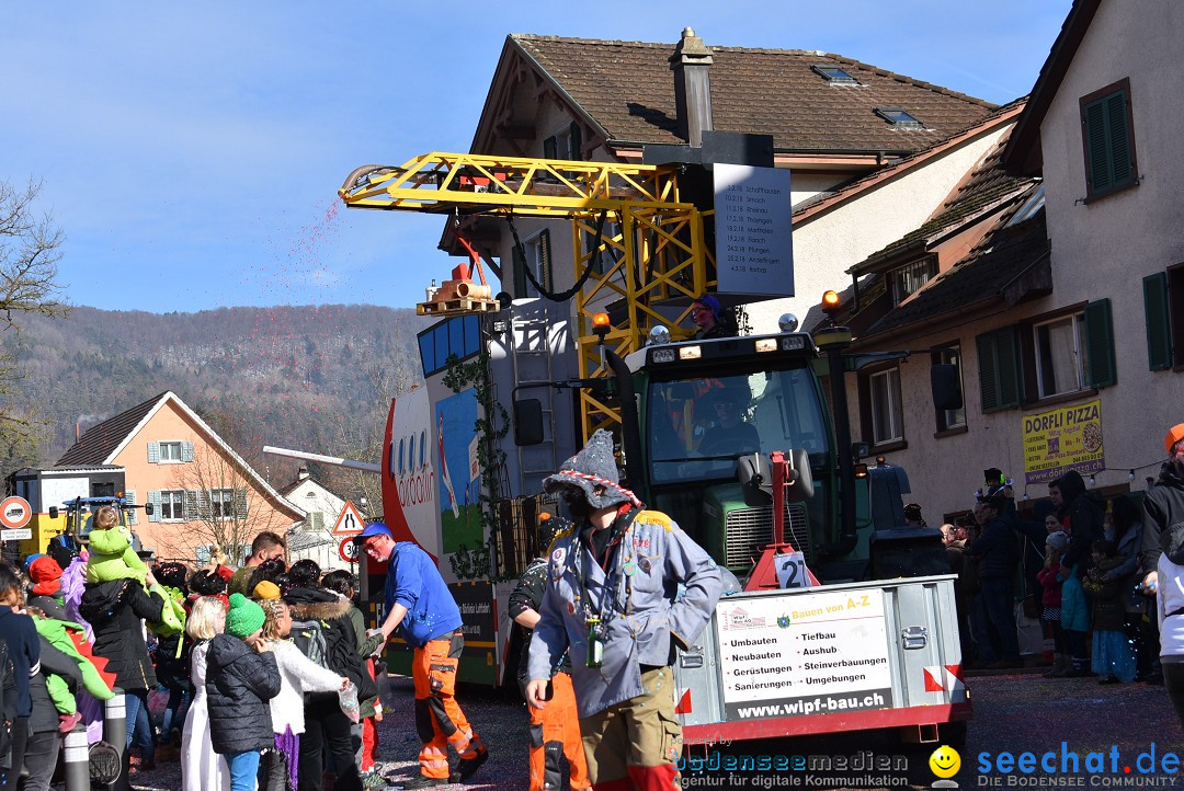 Fasnachtsumzug: Rorbas-Embrach - Schweiz, 04.03.2018