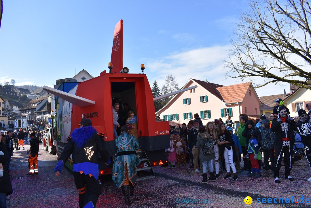 Fasnachtsumzug: Rorbas-Embrach - Schweiz, 04.03.2018