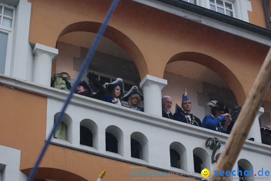 Narrenbaumstellen: Stockach, 11.02.2010