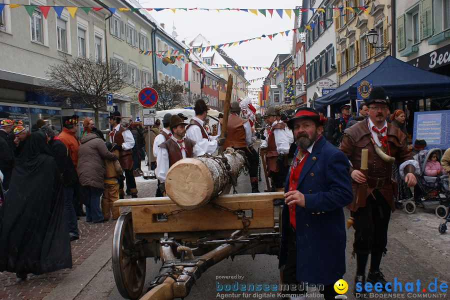 Narrenbaumstellen: Stockach, 11.02.2010