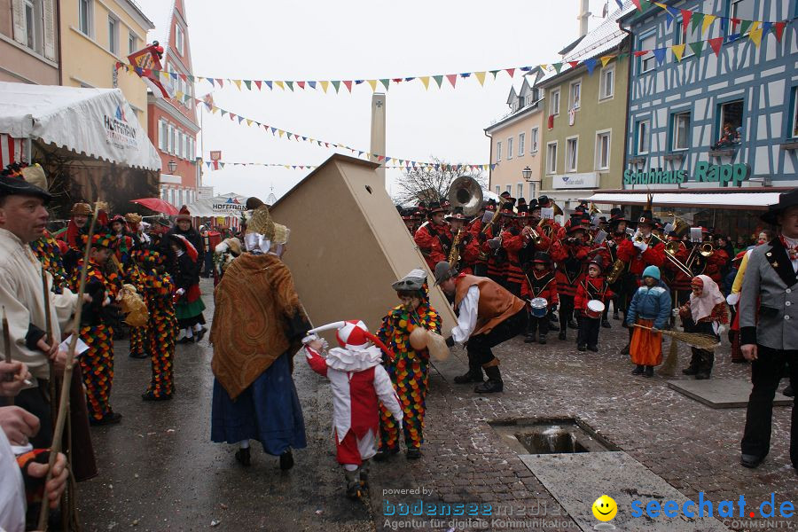 Narrenbaumstellen: Stockach, 11.02.2010