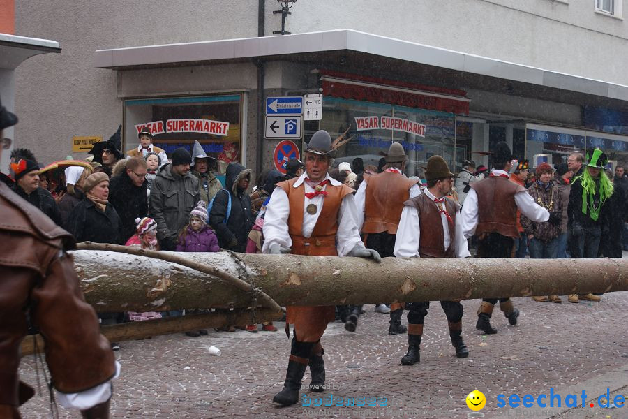 Narrenbaumstellen: Stockach, 11.02.2010