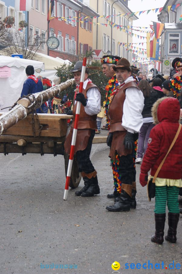 Narrenbaumstellen: Stockach, 11.02.2010