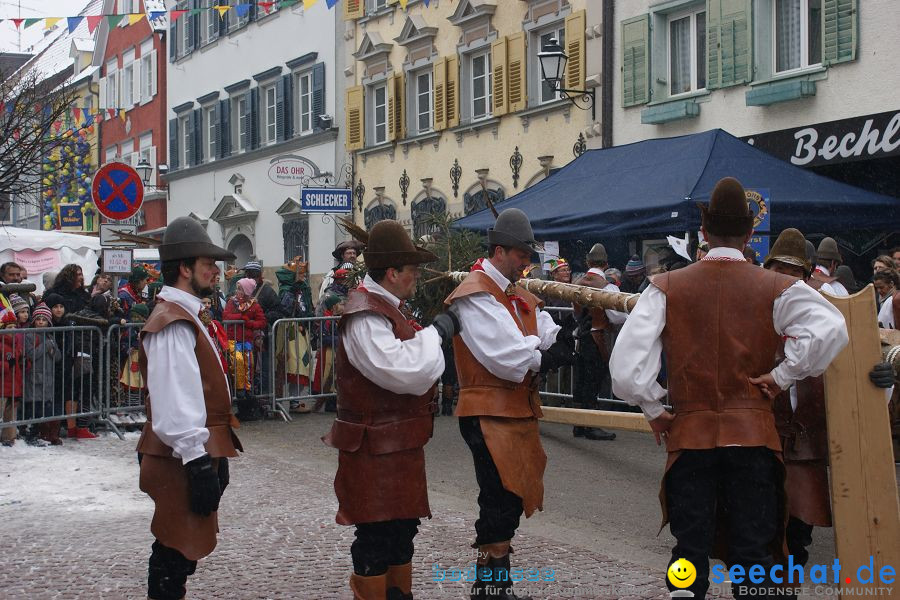 Narrenbaumstellen: Stockach, 11.02.2010