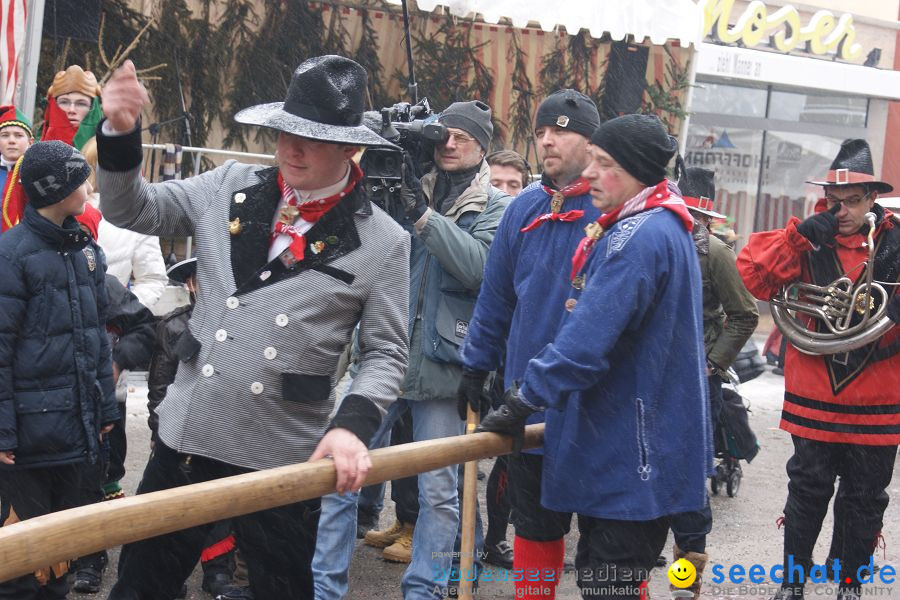 Narrenbaumstellen: Stockach, 11.02.2010