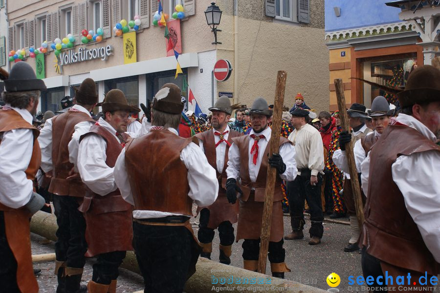 Narrenbaumstellen: Stockach, 11.02.2010