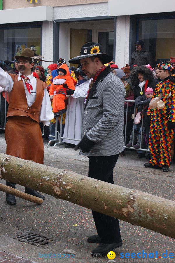 Narrenbaumstellen: Stockach, 11.02.2010