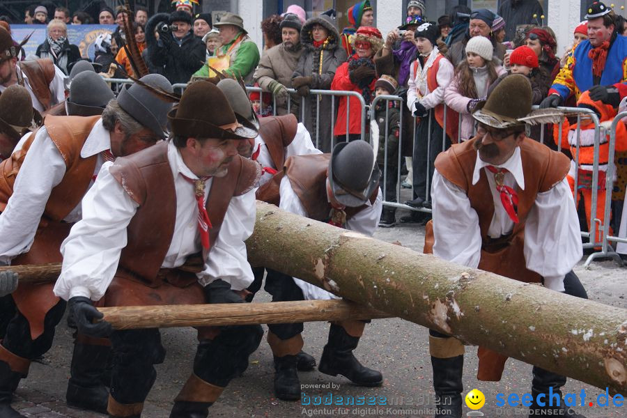 Narrenbaumstellen: Stockach, 11.02.2010