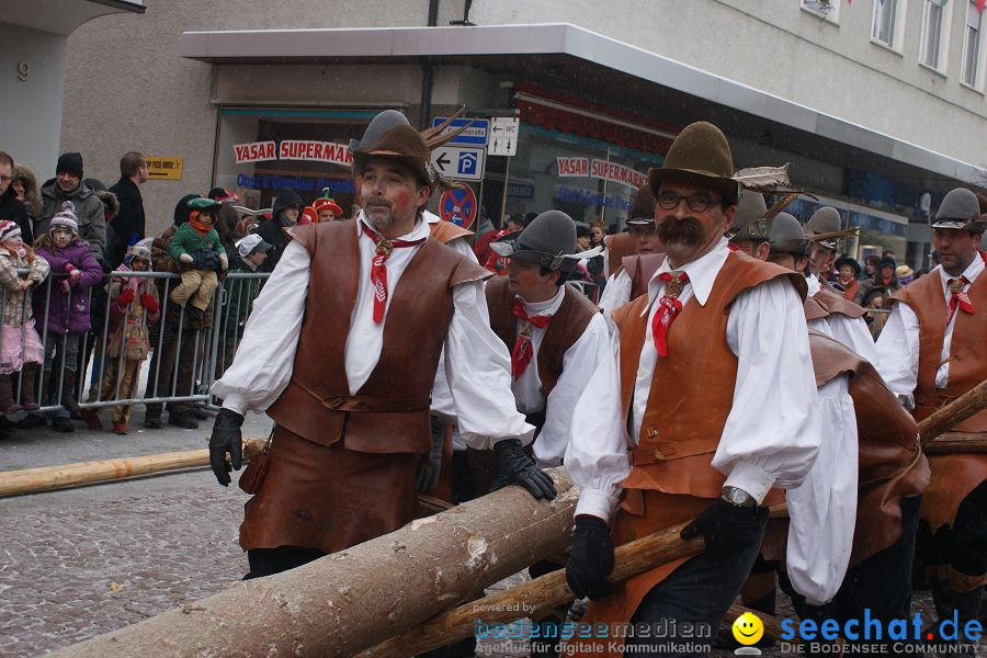 Narrenbaumstellen: Stockach, 11.02.2010