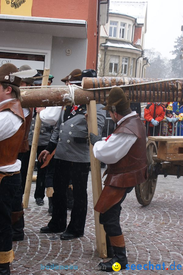 Narrenbaumstellen: Stockach, 11.02.2010