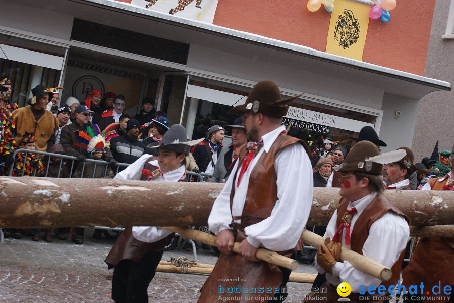 Narrenbaumstellen: Stockach, 11.02.2010