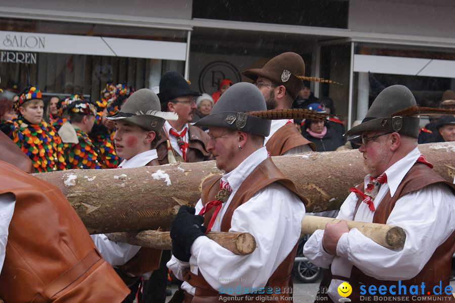 Narrenbaumstellen: Stockach, 11.02.2010