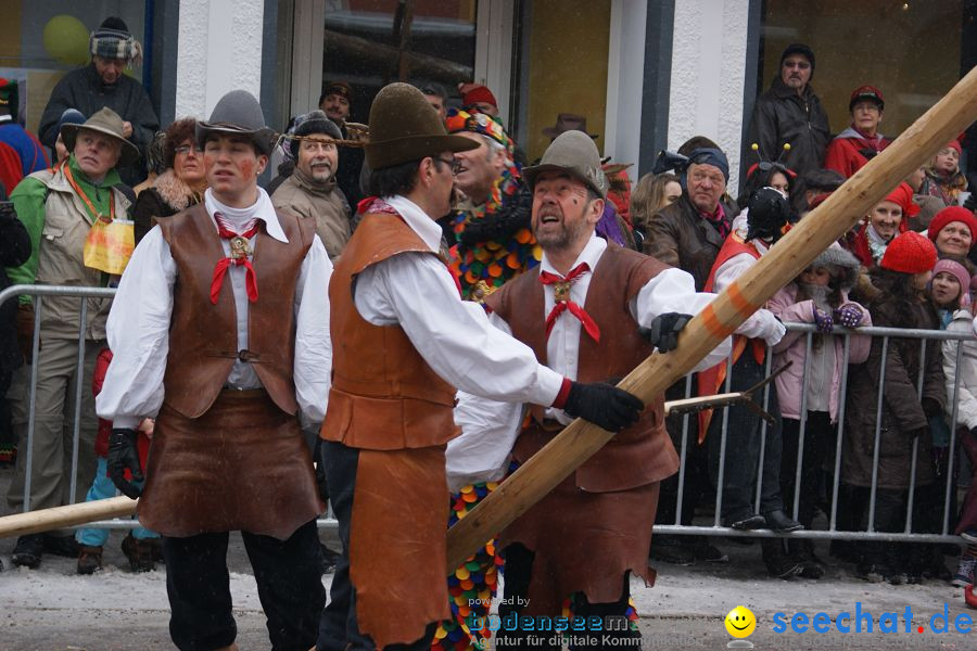 Narrenbaumstellen: Stockach, 11.02.2010