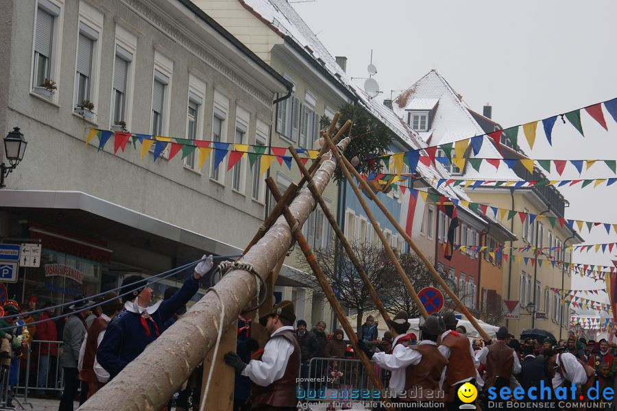 Narrenbaumstellen: Stockach, 11.02.2010