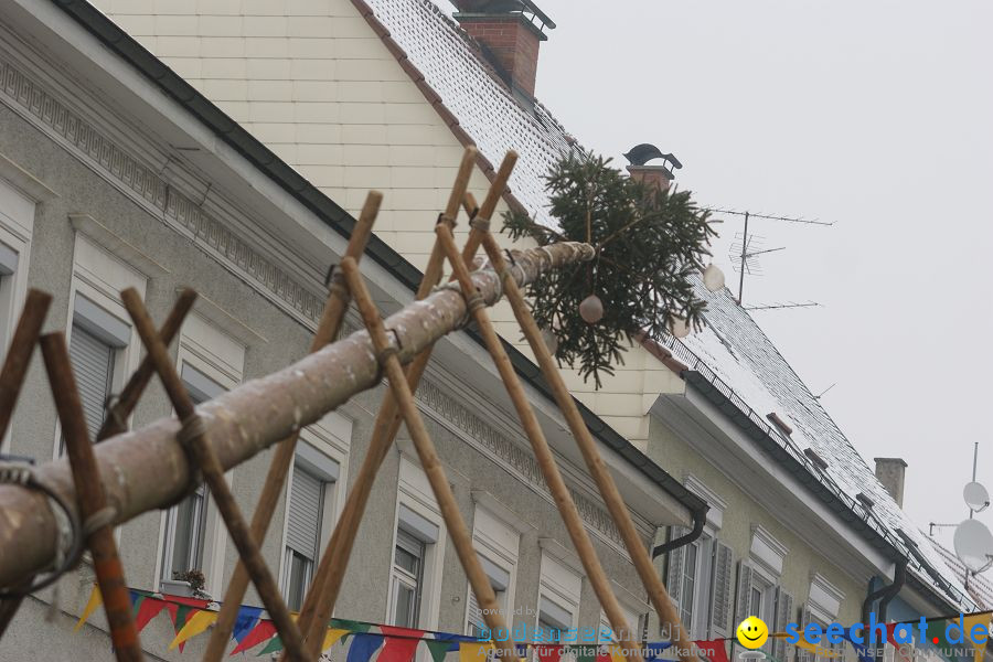 Narrenbaumstellen: Stockach, 11.02.2010