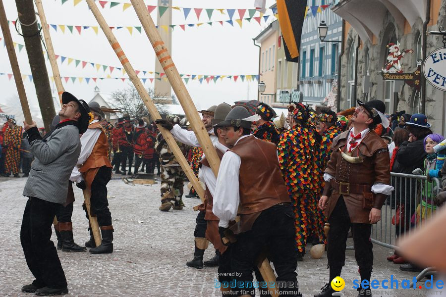 Narrenbaumstellen: Stockach, 11.02.2010